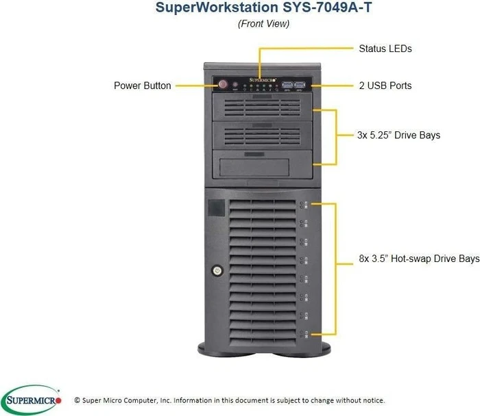 Supermicro SuperWorkstation 7049A-T