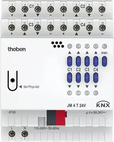 Theben JM T KNX, REG, Jalousieaktor