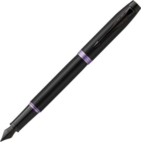 Parker IM Vibrant Rings schwarz, rechte Hand, mittel, Geschenkbox