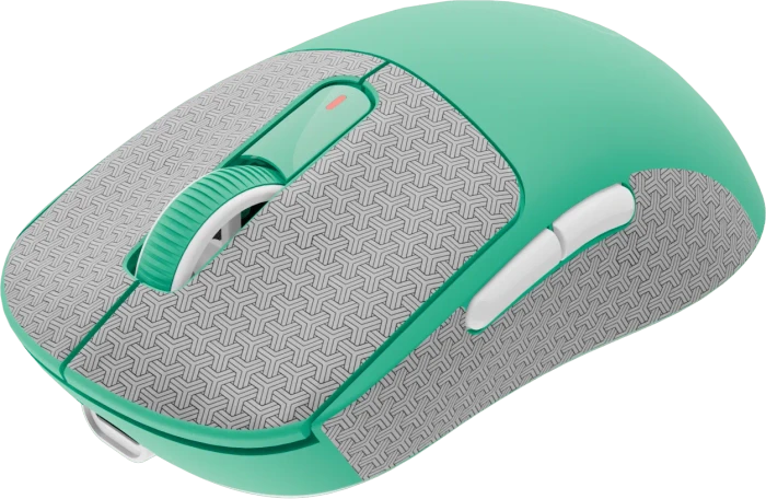 Natec Fury Tanto T4 Wireless Ultra-Lightweight Gaming Mouse Mint, USB/Bluetooth