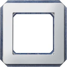 Siemens DELTA i-system Modulträger 2-fach, aluminiummetallic