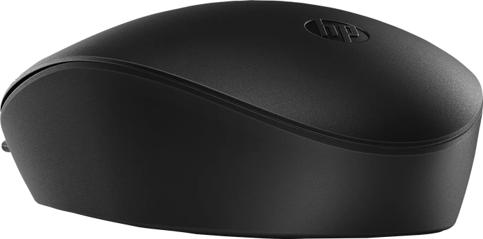 HP 125 Wired Mouse, schwarz, USB