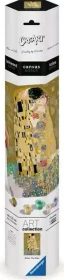 Ravensburger Malen nach Zahlen CreArt Leinwand ART Collection: Der Kuss (Klimt)