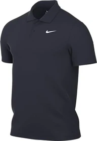 Nike Court Dri-FIT Tennis Funktionsshirt kurzarm obsidian/weiß (Herren)
