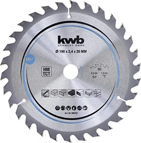 kwb M67 HM Kreissägeblatt 30Z, 190x1.4x20mm, 1 Stück
