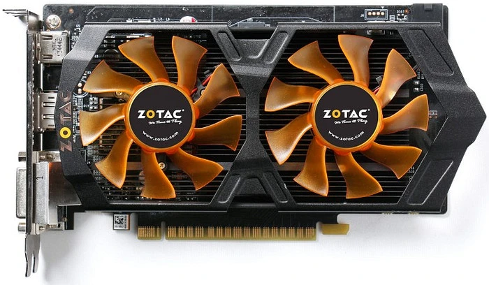 Zotac GeForce GTX 750 Ti OC, 2GB GDDR5, 2x DVI, HDMI, DP