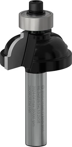 Bosch Professional HM F Profilfräser, (R1)6.3x(D)28.5x13.2x54mm, 1 Stück
