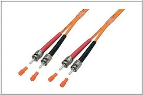 Good Connections LWL Duplex Kabel, OM1, 2x ST Stecker/2x ST Stecker, 20m, orange