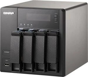 QNAP Turbo Station TS-419P II, 512MB RAM, 2x RJ-45 1000Base-T, 2x USB-A 3.0