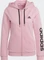 adidas Essentials Logo French Terry Trainingsanzug light pink/black (Damen) Vorschaubild