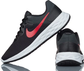 Nike Revolution 6 Next Nature black/anthracite/university red (Herren)