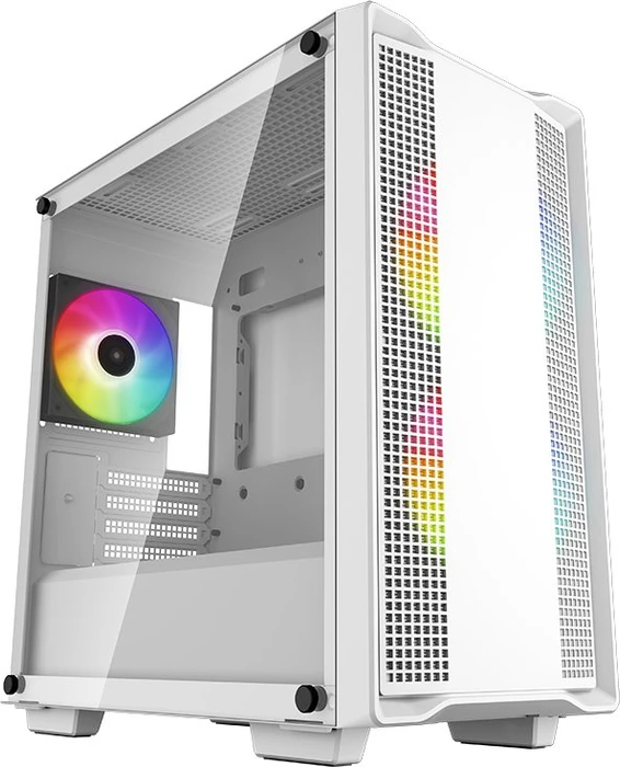DeepCool CC360 ARGB, weiß, Glasfenster