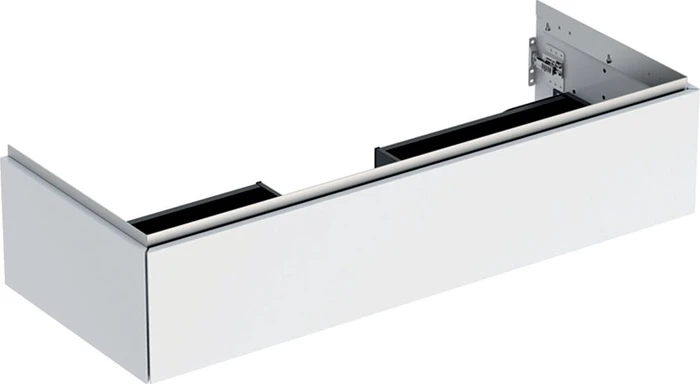 Geberit ONE Unterschrank für Waschtisch, mit einer Schublade, 120cm, weiß/lackiert hochglanz