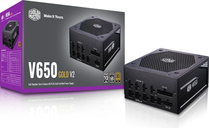 Cooler Master V-Series V650 Gold V2 650W, ATX 2.52