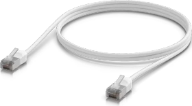 Ubiquiti UniFi Premium Patchkabel Outdoor, Cat6a, RJ-45/RJ-45, 1m, weiß