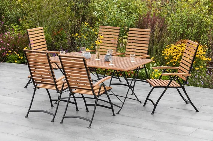 Merxx Schlossgarten Gartenmöbel-Set, 7-tlg.