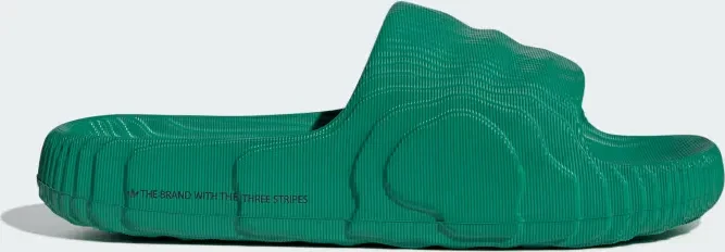 adidas Adilette 22 bold green/core black
