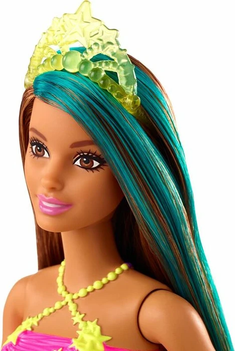 Mattel Barbie - Dreamtopia Prinzessin brünett, blaues Haar