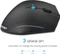 TeckNet 2.4G Vertical Wireless, schwarz, USB Vorschaubild