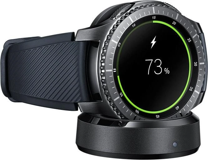Samsung EP-YO760BB Ladeschale für Gear S3 schwarz