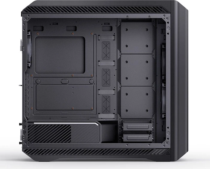 Jonsbo D500 Black, schwarz, Glasfenster