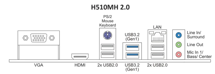 Biostar H510MH 2.0 (Intel 1200)