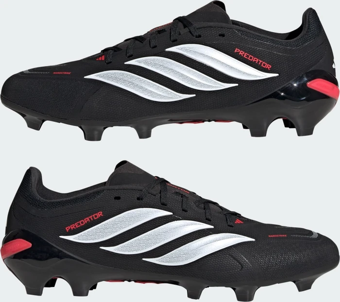 adidas Predator League FG core black/cloud white/lucid red (Herren)