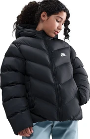 Nike NSW All Day Play Puffer Jacke schwarz/weiß (Junior)