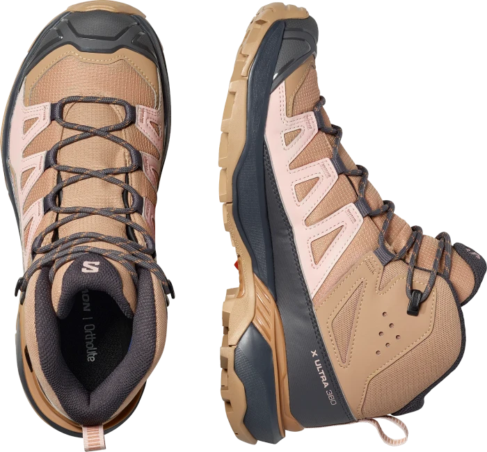 Salomon X Ultra 360 Mid GTX burro/shadow gray/pecan brown (Damen)
