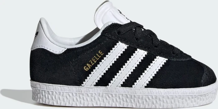 adidas Gazelle Comfort Closure Elastic Laces core black/cloud white (Junior)