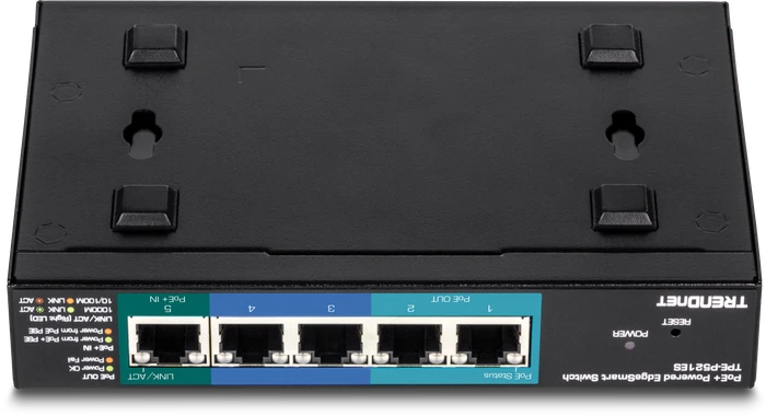 TRENDnet TPE-P520 Desktop Gigabit Smart Switch, 5x RJ-45, PoE
