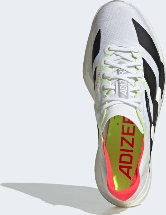 adidas Adizero Adios Pro 4 cloud white/core black/silver metallic (Damen)