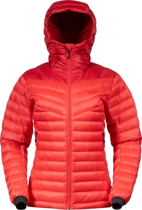Bergans Rabot Light Down Hood Funktionsjacke peachy red/red (Damen)