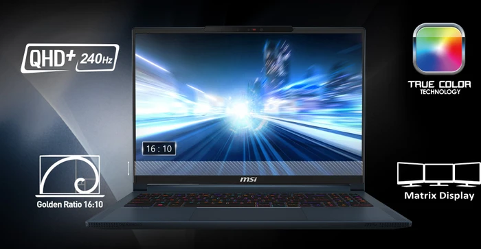 MSI Stealth 16 AI Studio A1VFG-039, Star Blue, Core Ultra 7 155H, 32GB RAM, 1TB SSD, GeForce RTX 4060, DE