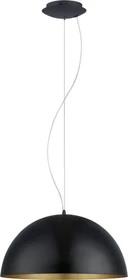 Eglo Gaetano 1 Pendelleuchte 53cm schwarz/gold