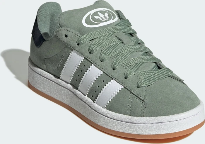 adidas Campus 00s silver green/cloud white/gum (Junior)