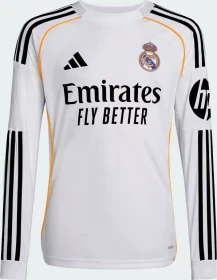 adidas Real Madrid 2025/2026 Heimtrikot langarm (Junior)