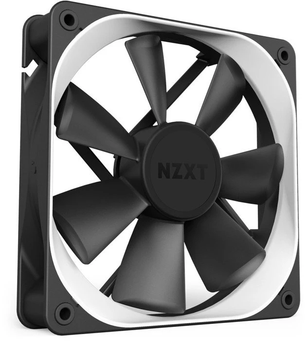 NZXT Aer Trim Lüfterrahmen 120mm weiß, 2 Stück
