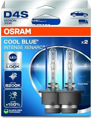 Osram Cool Blue Intense (Next Gen) D4S 35W, 1er-Pack Faltschachtel