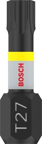 Bosch Professional Impact Torx Bit 1/4", T27x25mm, 2 Stück