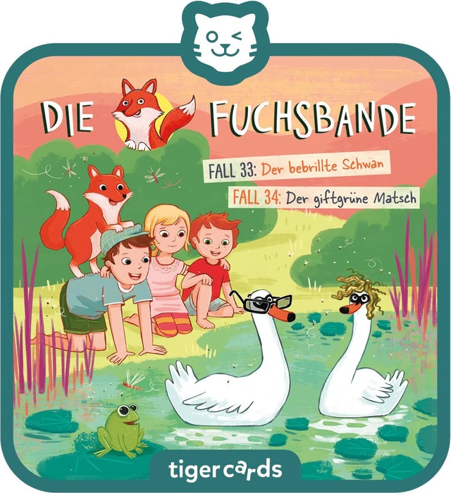 Tiger Media Tigercard Die Fuchsbande: Der bebrillte Schwan & Der giftgrüne Matsch