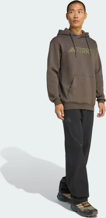 adidas Terrex Multi Large Logo Hoodie shadow olive (Herren)