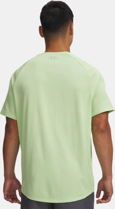 Under Armour Tech Textured Funktionsshirt kurzarm lumos lime/mod gray (Herren)