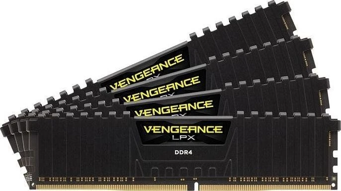 Corsair Vengeance LPX schwarz UDIMM 32GB Kit, DDR4-2933, CL16-18-18-36