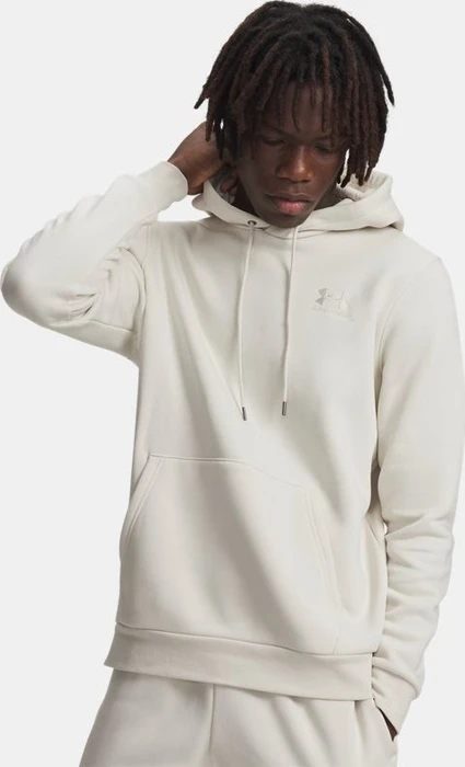Under Armour Icon Fleece Hoodie summit white (Herren)