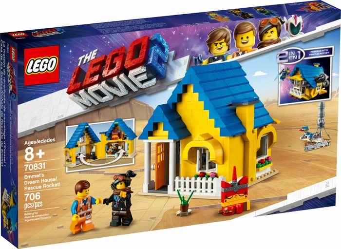 LEGO The Movie 2 - Emmets Traumhaus/Rettungsrakete!