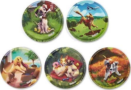 Ergobag Klettie-Set Hundewelpen matt, 5-tlg.