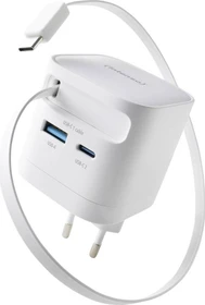 Intenso Power Adapter W65ACIC GaN weiß