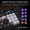Corsair Vanguard 96, schwarz/weiß, LEDs RGB, MLX Plasma, USB, DE Vorschaubild