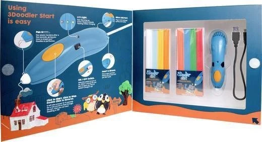 3Doodler Start, orange/türkis, Essentials Pen Set